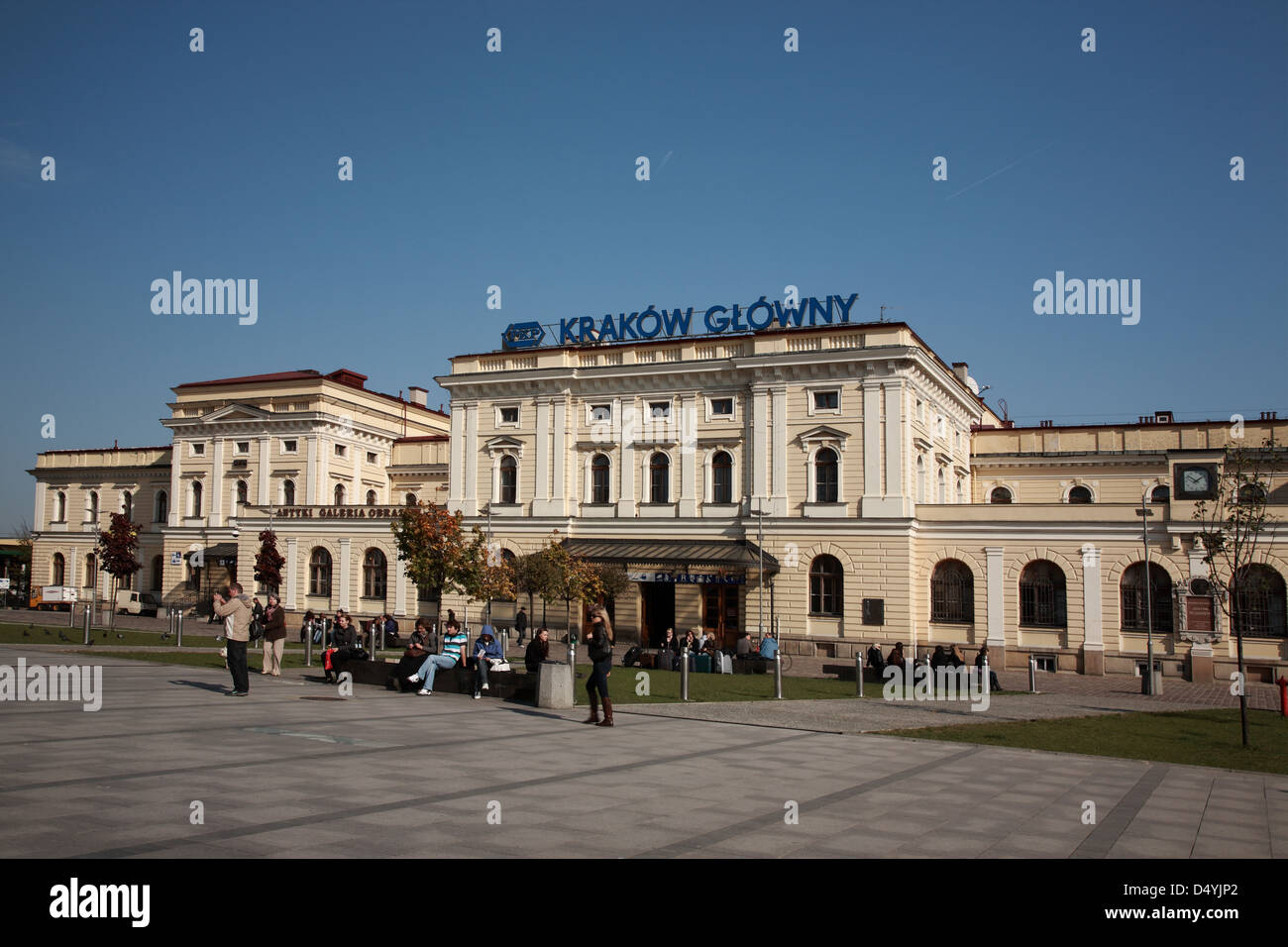 Krakow Glowny Train Station, Poland Stock Photo Alamy