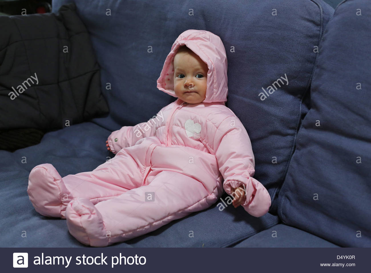 pink snowsuit