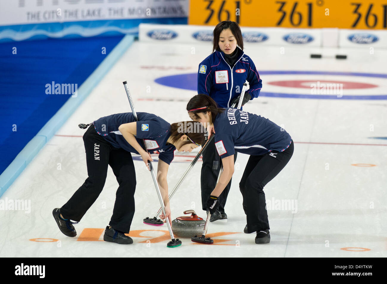 Satsuki Fujisawa (JPN), MARCH 20, 2013 - Curling : World Women's ...