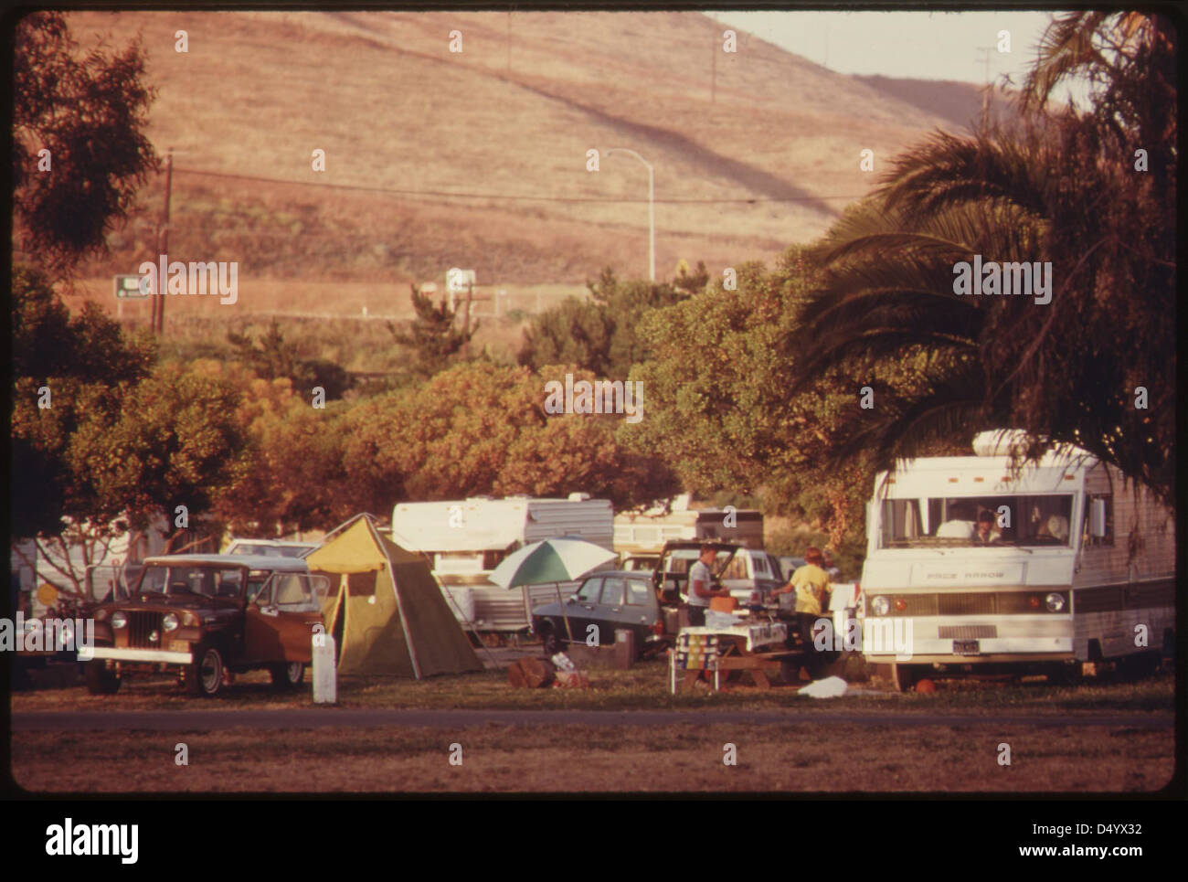 1970s family beach hi-res stock photography and images - Alamy