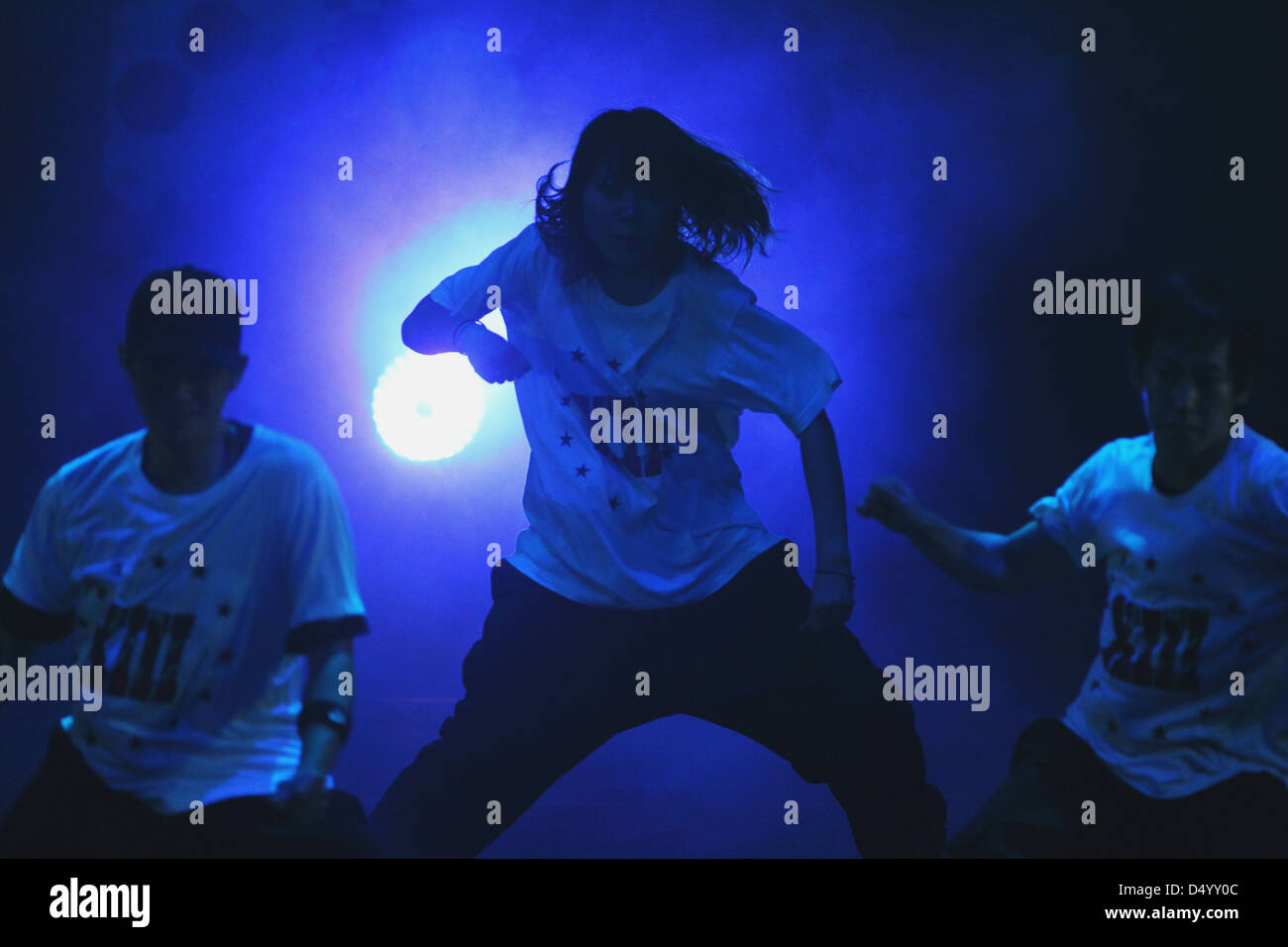 Hip Hop dancers Stock Photo