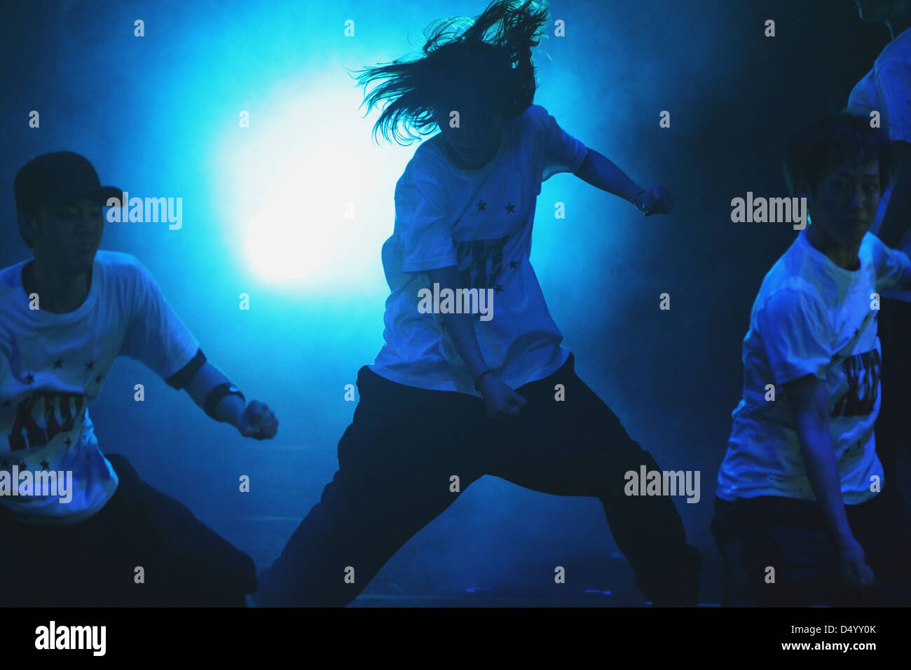 Hip Hop dancers Stock Photo