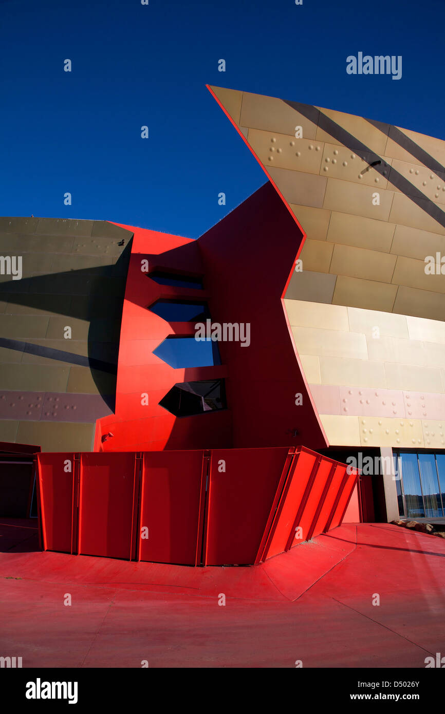 Detail of the architecture of the National Museum of Australia Acton Peninsula Canberra Australia Stock Photo