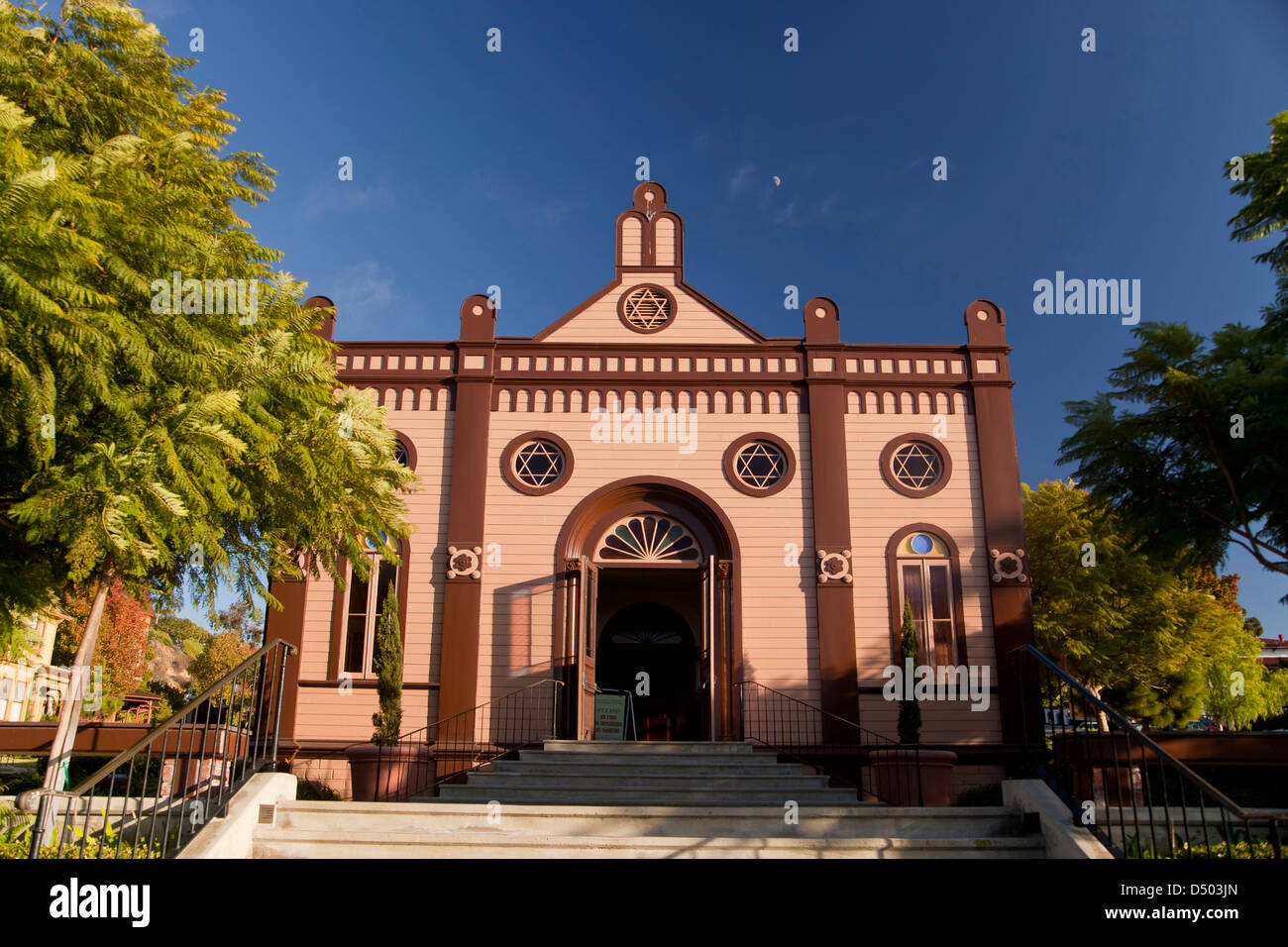 Temple Beth Israel, Heritage Park, San Diego, California, United States of America, USA Stock Photo