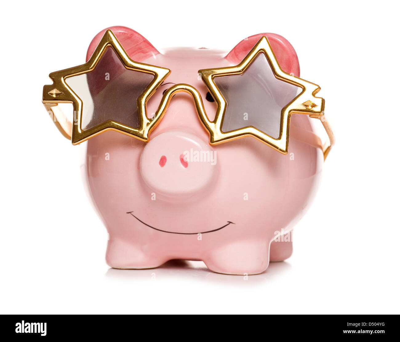 savings of the rich and famous studio cut out Stock Photo - Alamy