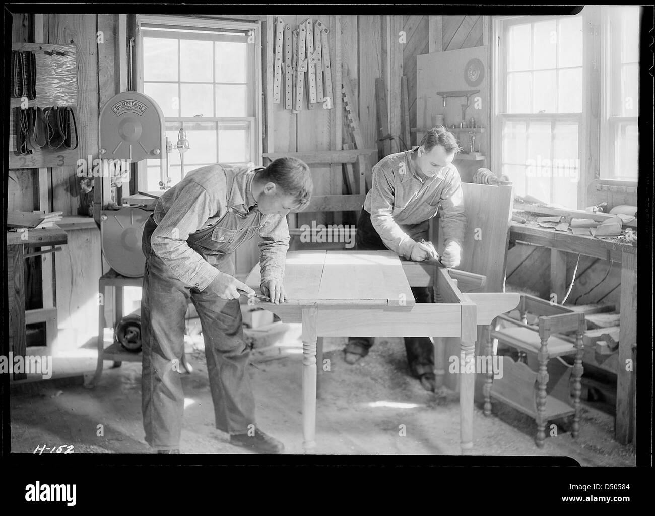 Shop of the Woodcrafters and Carvers, Gatlinburg, Tennessee. Besides