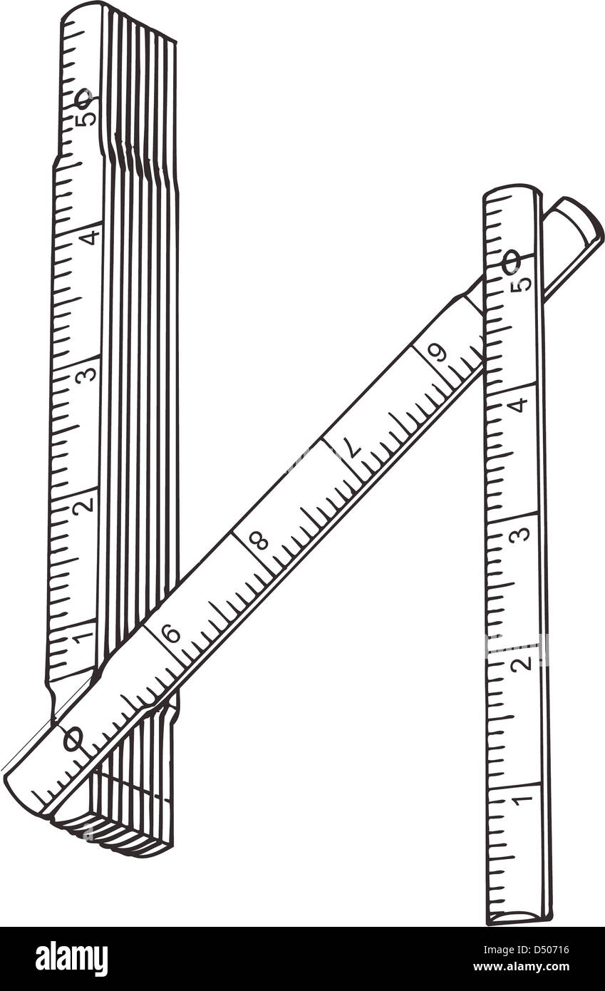 Colapsed Ruler Collapsable hi-res stock photography and images - Alamy