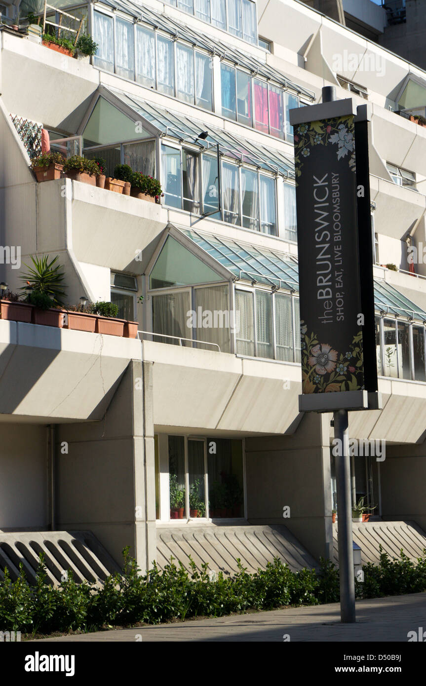 Flats in The Brunswick Centre, Camden, London Stock Photo Alamy