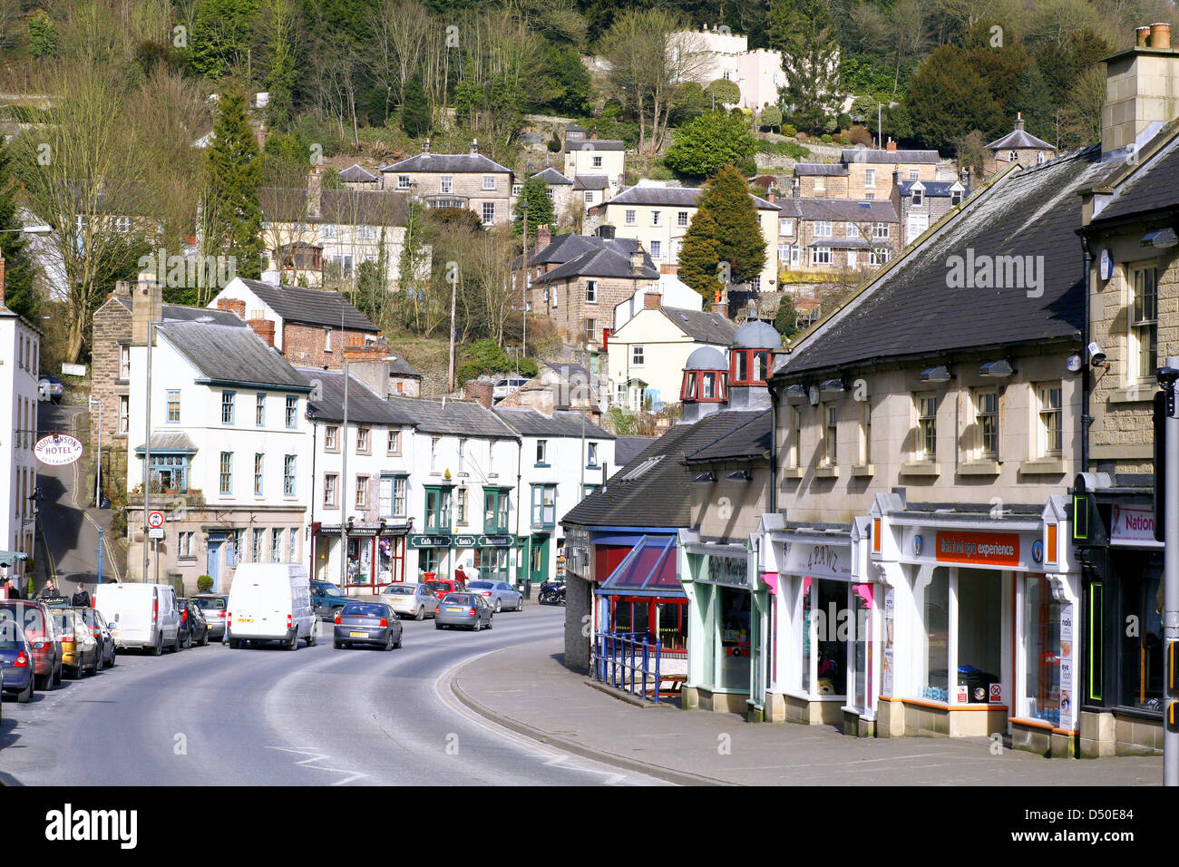 Matlock Bath, Peak District, Derbyshire, UK Stock Photo Alamy