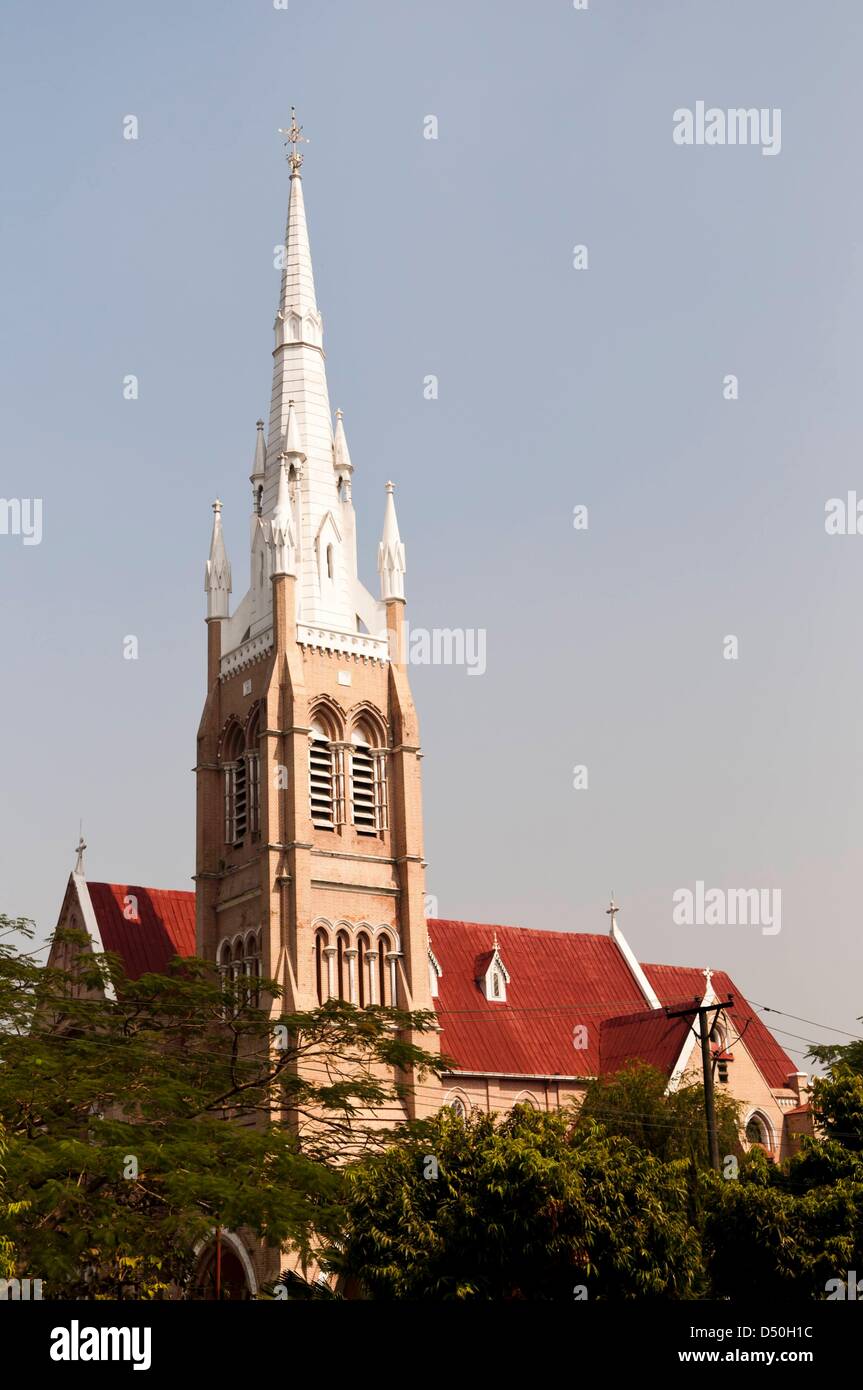 Yangon, Church Stock Photo