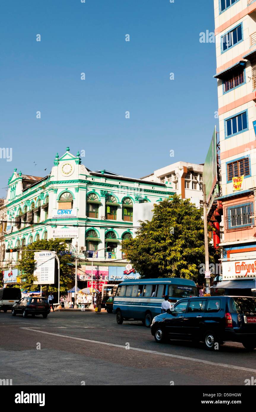 old Yangon Stock Photo