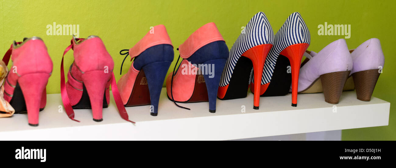 Shoe Collection Stock Photo Alamy
