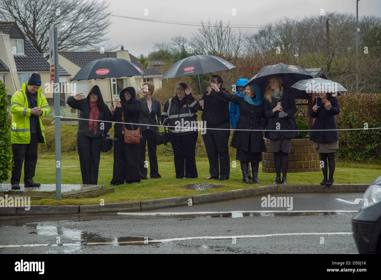 Callington, Cornwall, UK. 21st March 2013. Visits of Countess of Wessex
