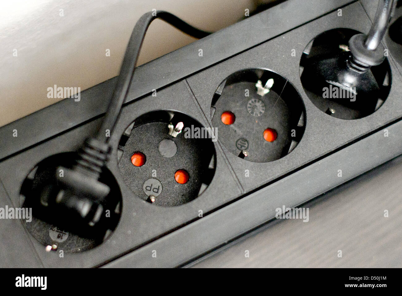 Power Strip Stock Photo