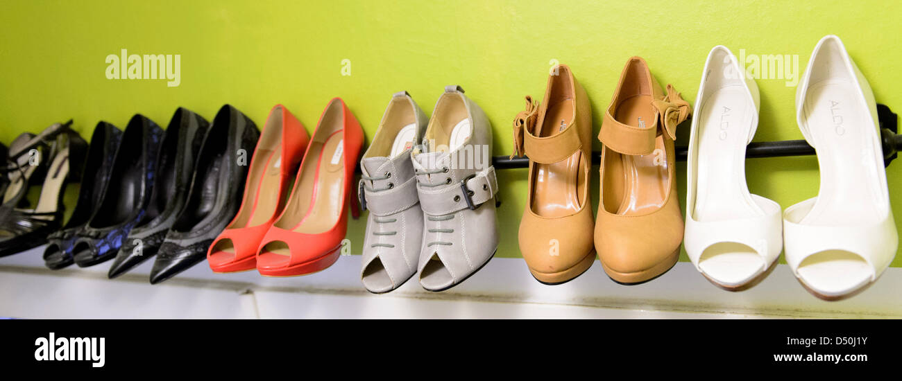 Shoe Collection Stock Photo