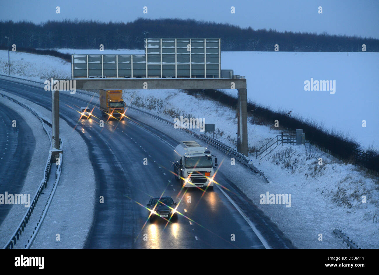 Motorway articulated lorries hires stock photography and images Alamy