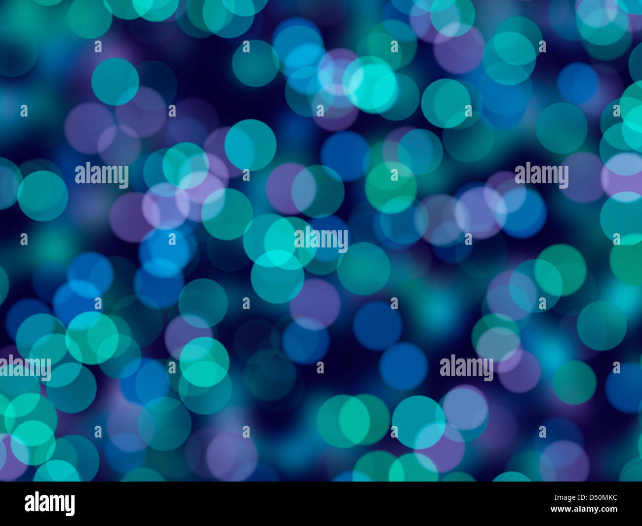 Blue Circles of Light Abstract Background Stock Photo - Alamy