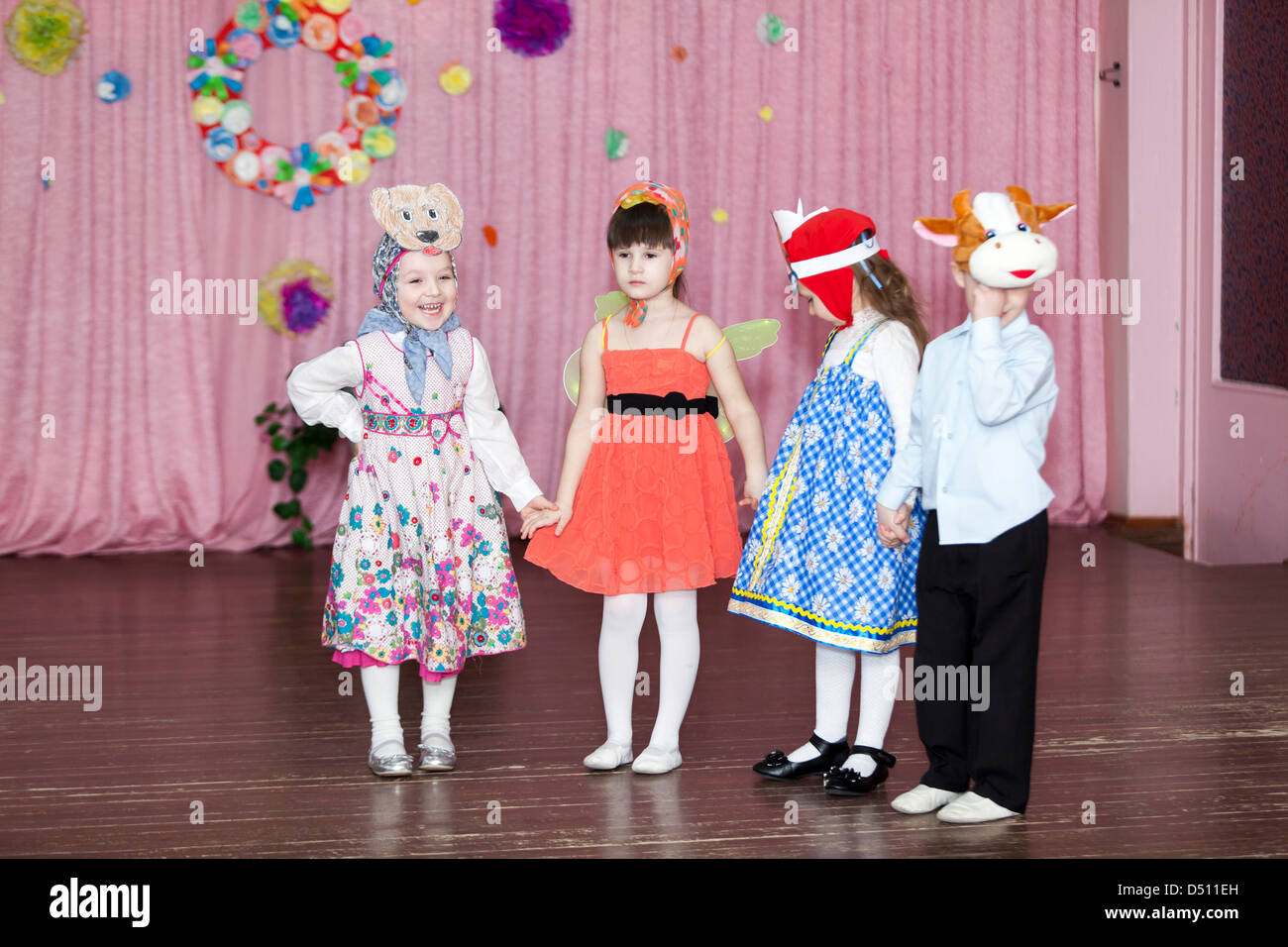 School play stage hi-res stock photography and images - Alamy