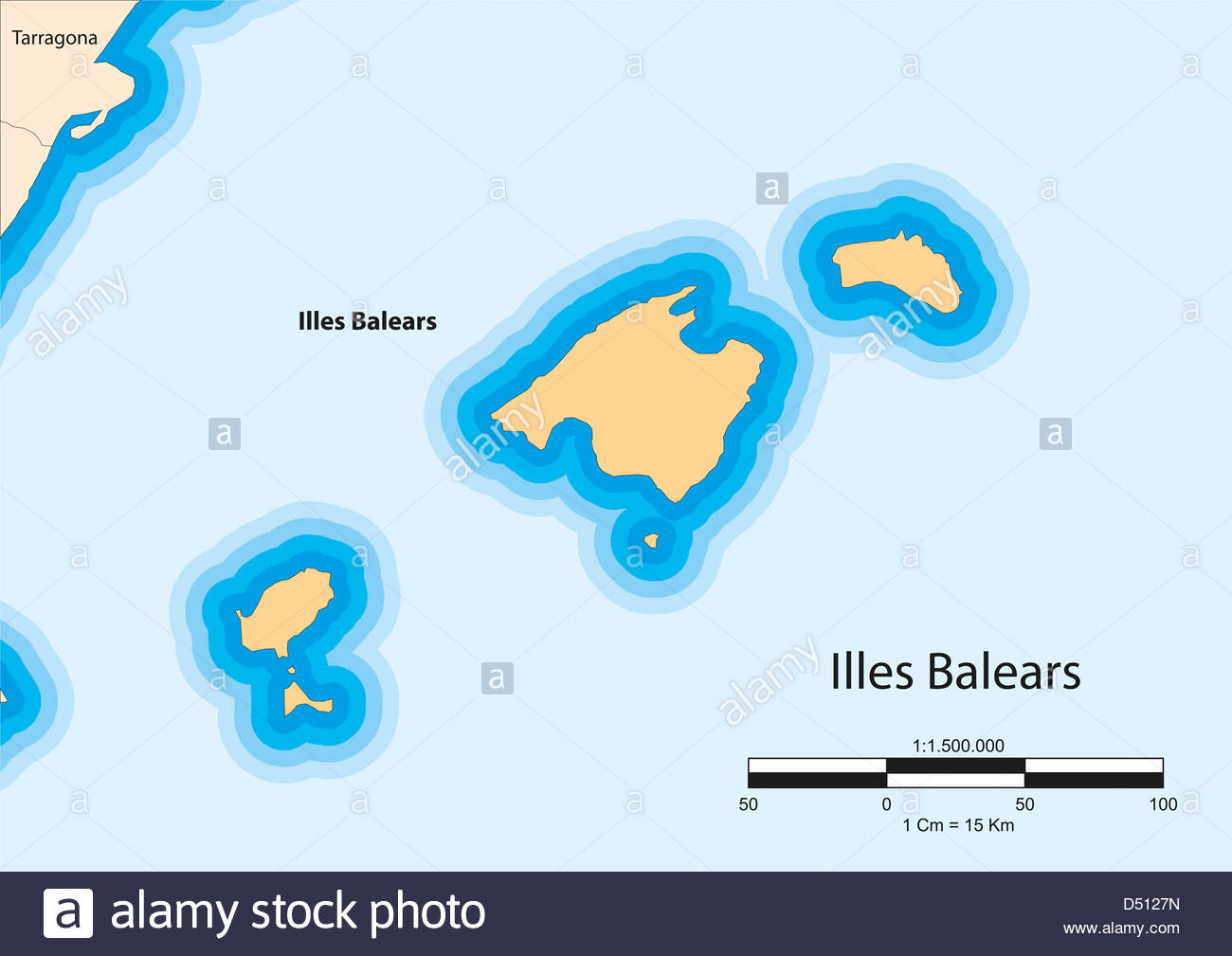 Balearic Islands Map High Resolution Stock Photography And Images - Alamy