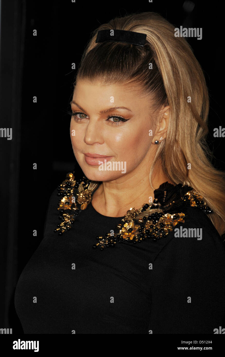 STACY 'FERGIE' FERGUSON US rock singer with the Black Eyed Peas in