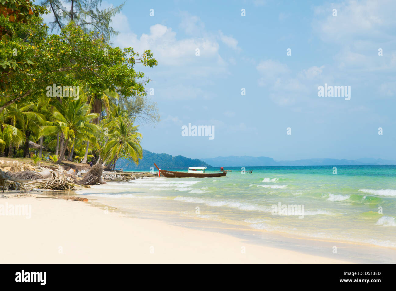 Tropical Island in Thailand, beach Stock Photo