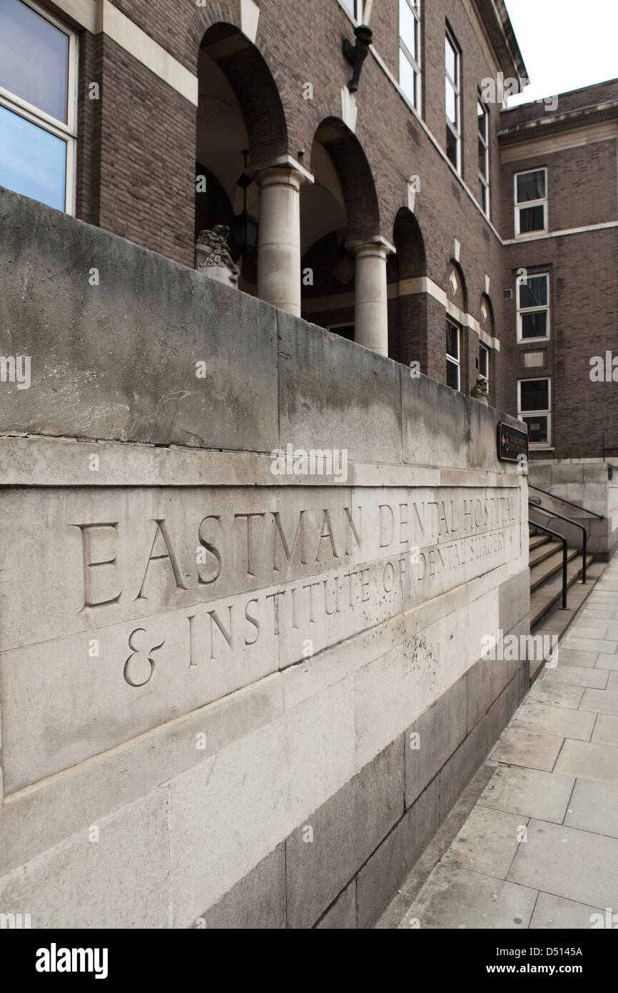 Eastman Dental Hospital and Institute of Dental Surgery in London