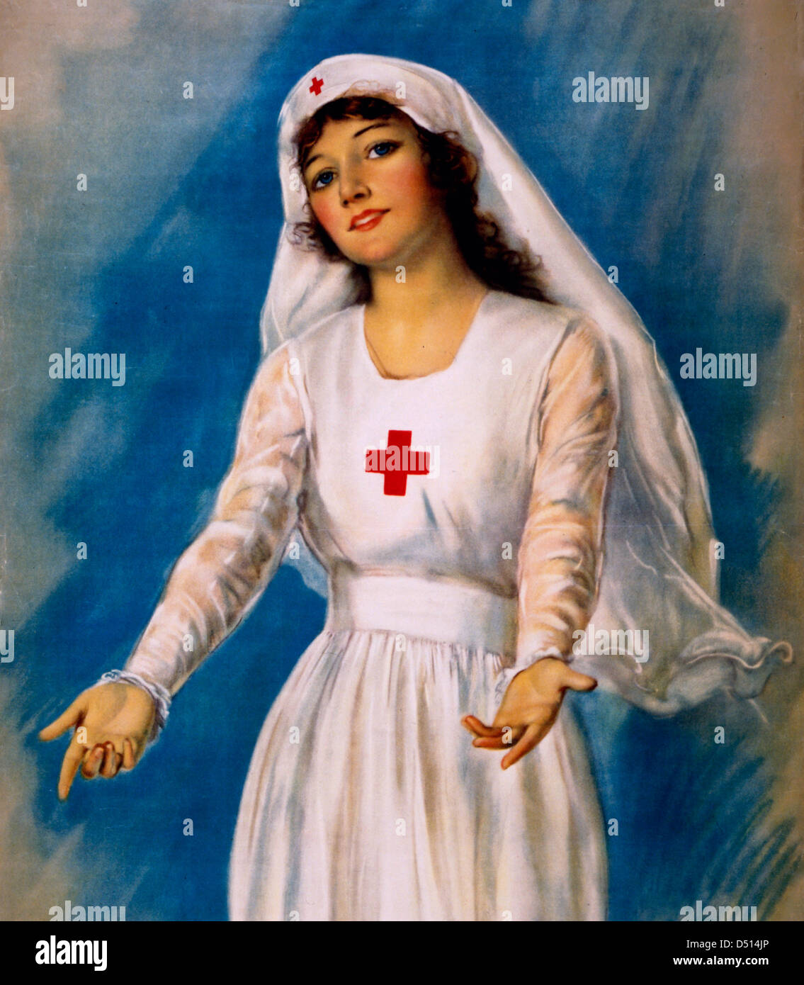 Red cross nurse hi-res stock photography and images - Alamy