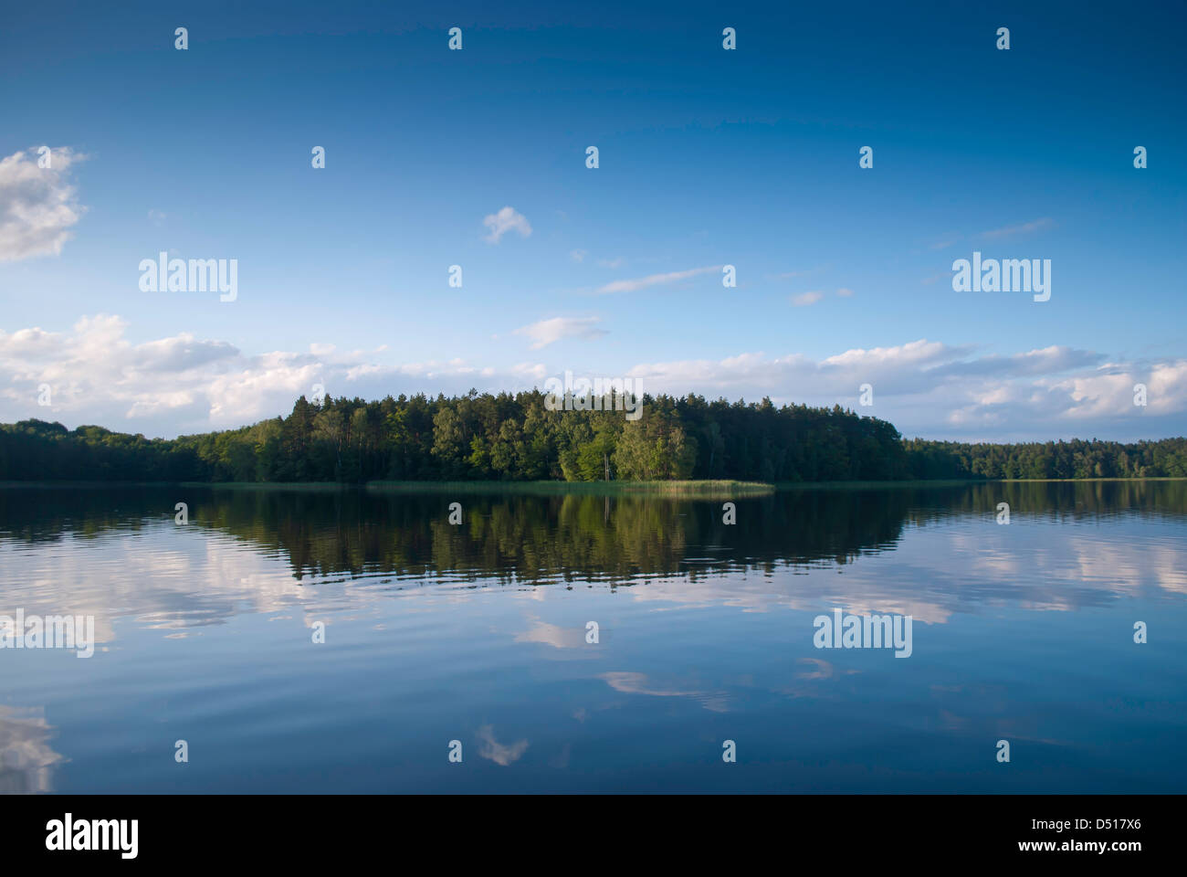 Blue lake and tree hi-res stock photography and images - Alamy