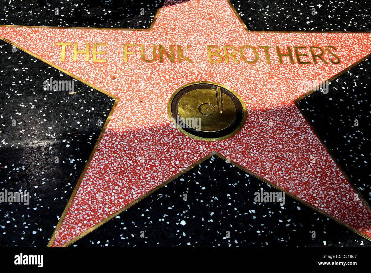 March 20, 2013 - Hollywood, California, U.S. - I15595CHW .The Funk Brothers Honored With Star On The Hollywood Walk Of Fame .7065 Hollywood Blvd, Hollywood, CA .03/21/2013 .FUNK BROTHERS STAR  . 2013(Credit Image: © Clinton Wallace/Globe Photos/ZUMAPRESS.com) Stock Photo