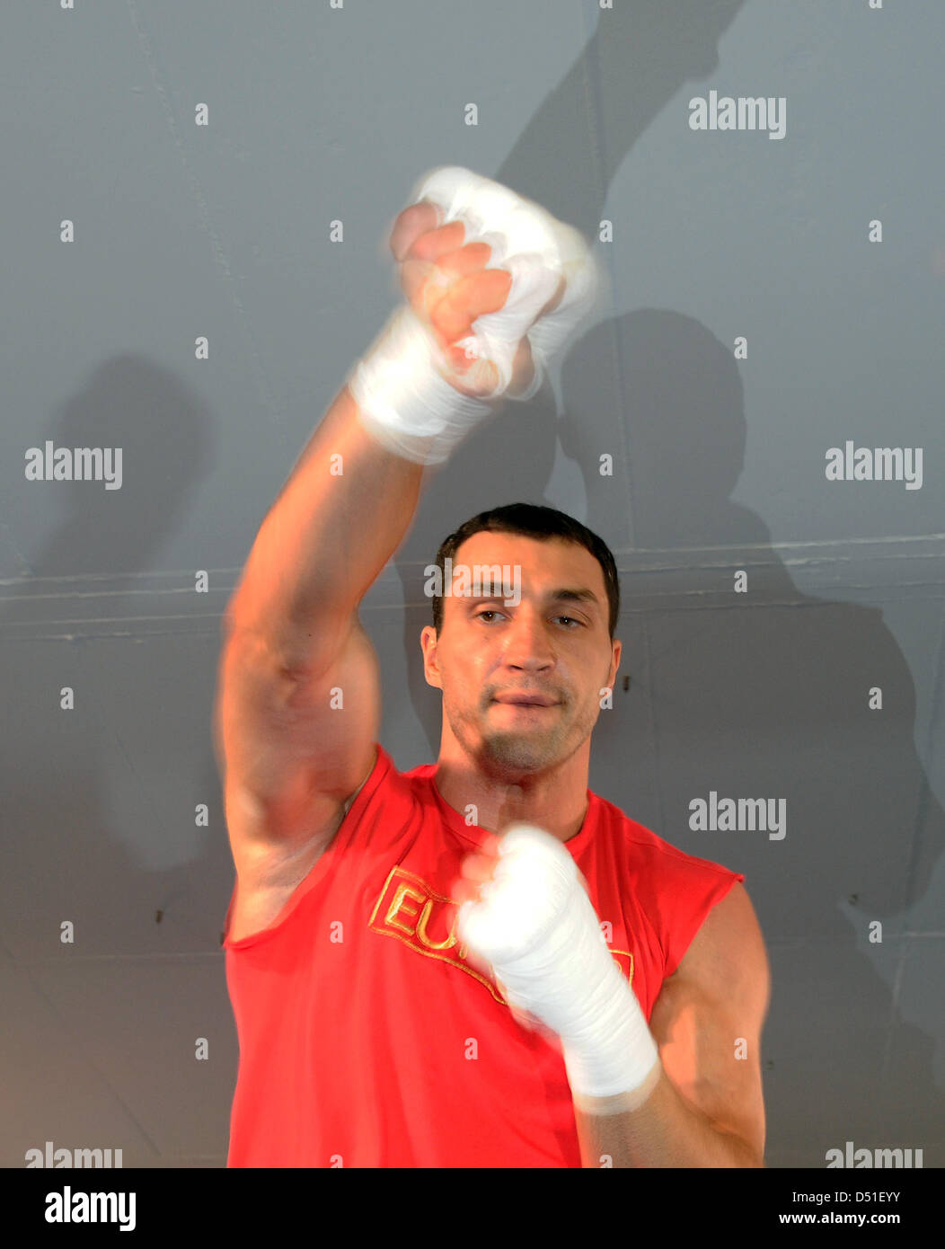 Ukrainian IBF, IBO and WBO World Heavyweight Champion Vladimir