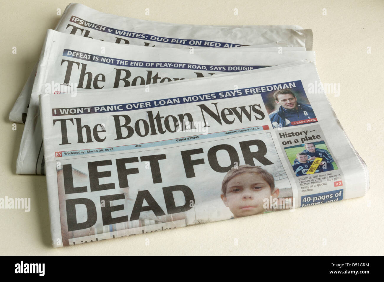 Bolton evening news hires stock photography and images Alamy