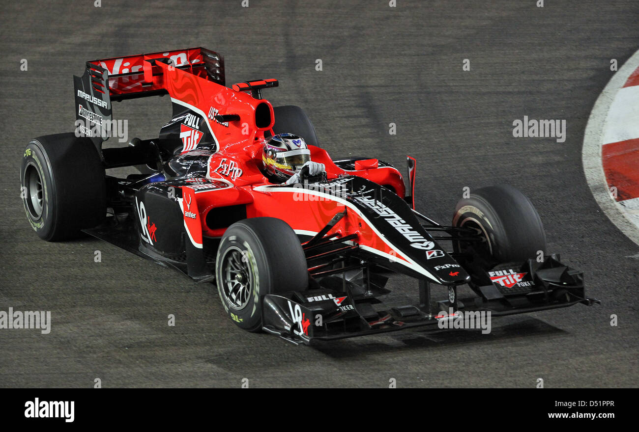 Astrolabe Playing chess Overdoing German driver Timo Glock of Virgin Racing during Formula 1 Singapore Grand  Prix at Marina Bay Street Circuit in Singapore, 26 September 2010. Alonso  won the Singapore GP ahead of Vettel and