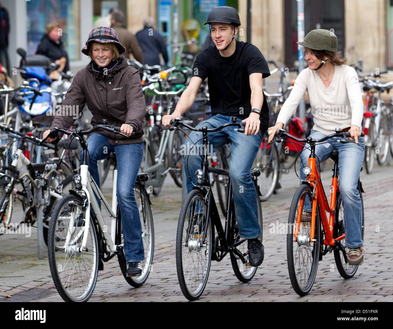fashionable bicycle helmets