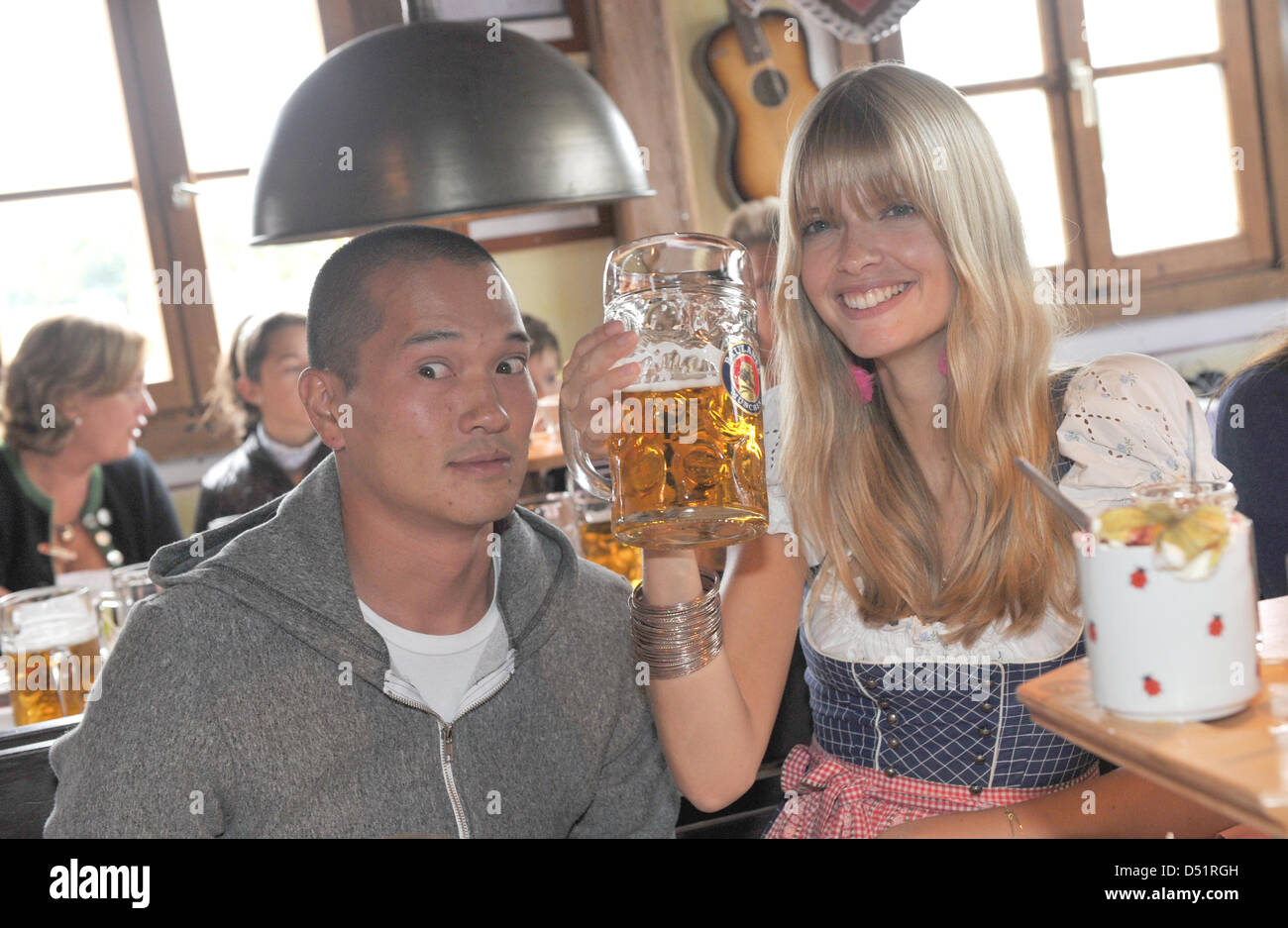 German Model Julia Stegner R And Photographer Steven Pan L Have A Stock Photo Alamy German Model Julia Stegner R And Photographer Steven Pan L Have A Stock Photo Alamy