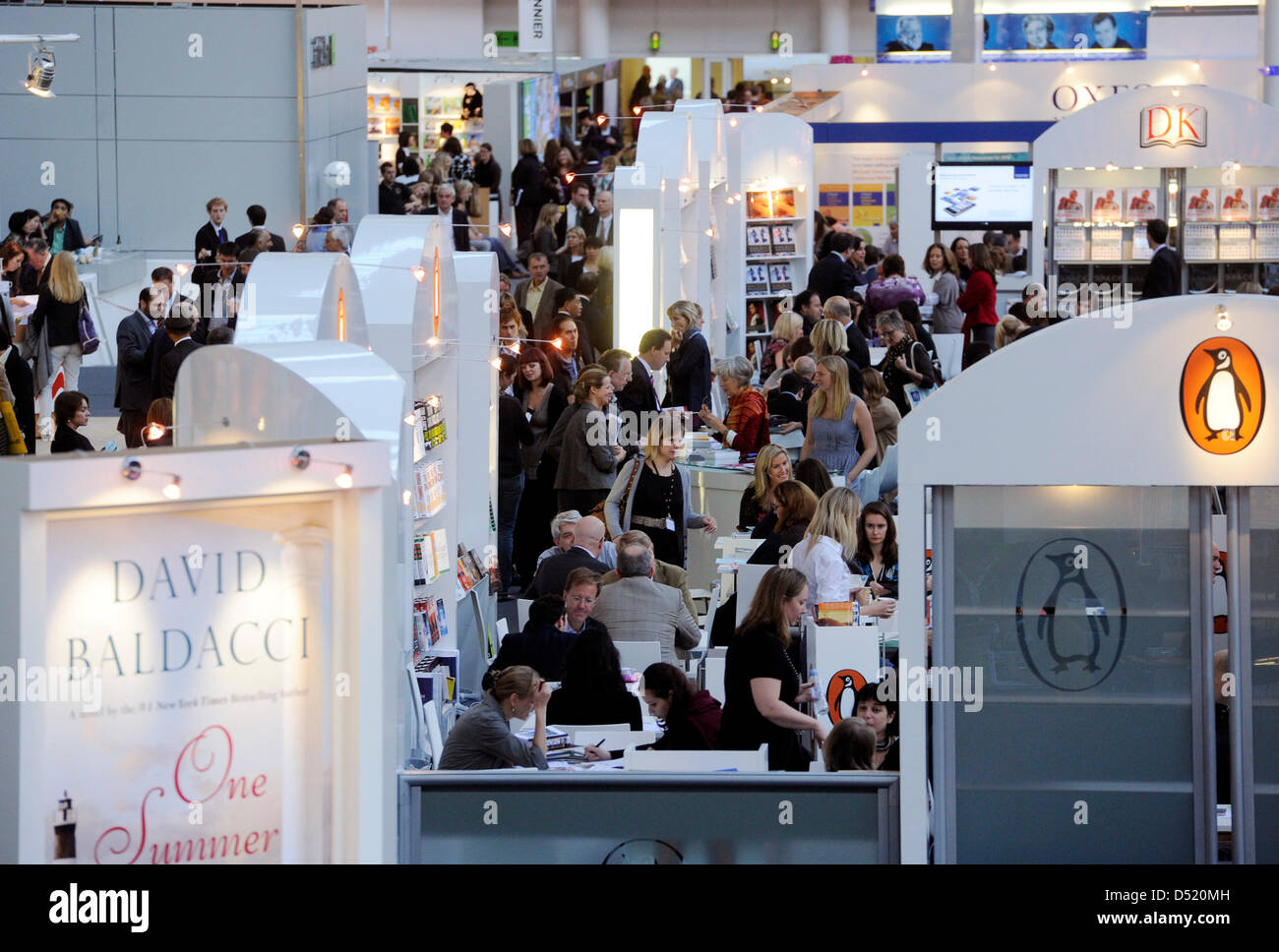 Visitors at the Book Fair in Frankfurt Main, Germany, 06 October 2010 ...