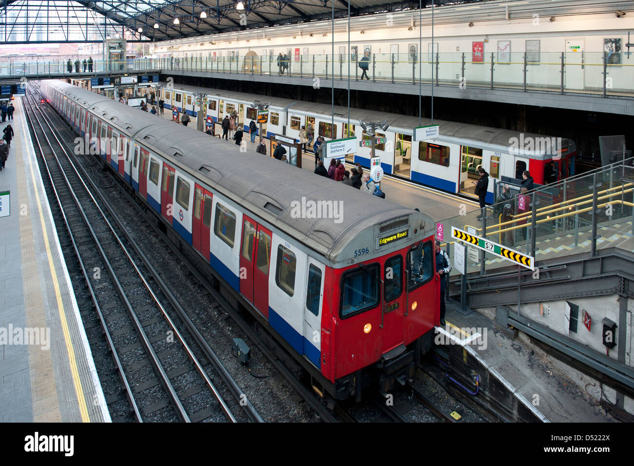 Earl's Court underground station, London, UK Stock Photo