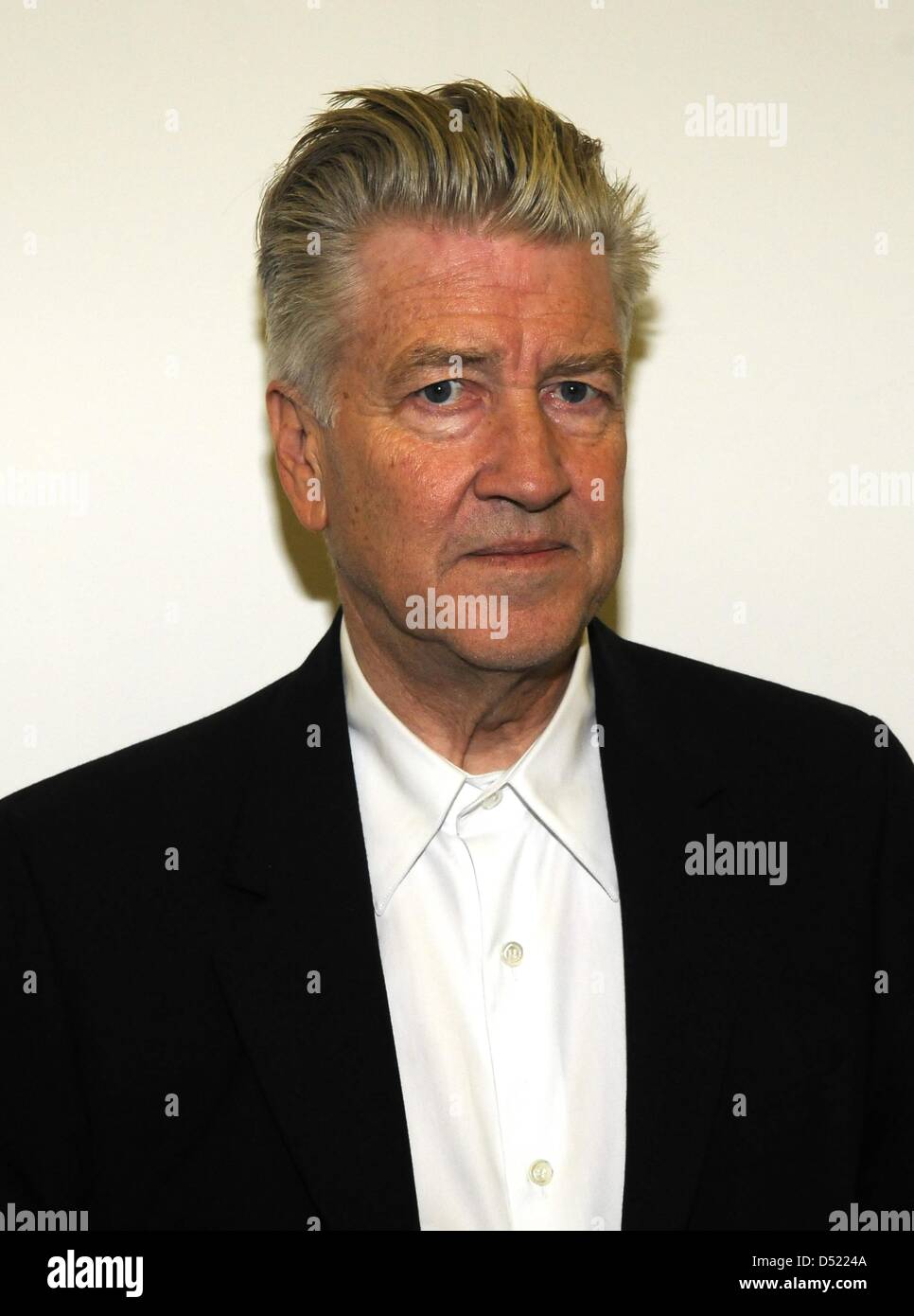 US filmmaker David Lynch pictured at the 'Cologne Conference' in Cologne, Germany, 01 October 2010. Photo: Horst Galuschka Stock Photo