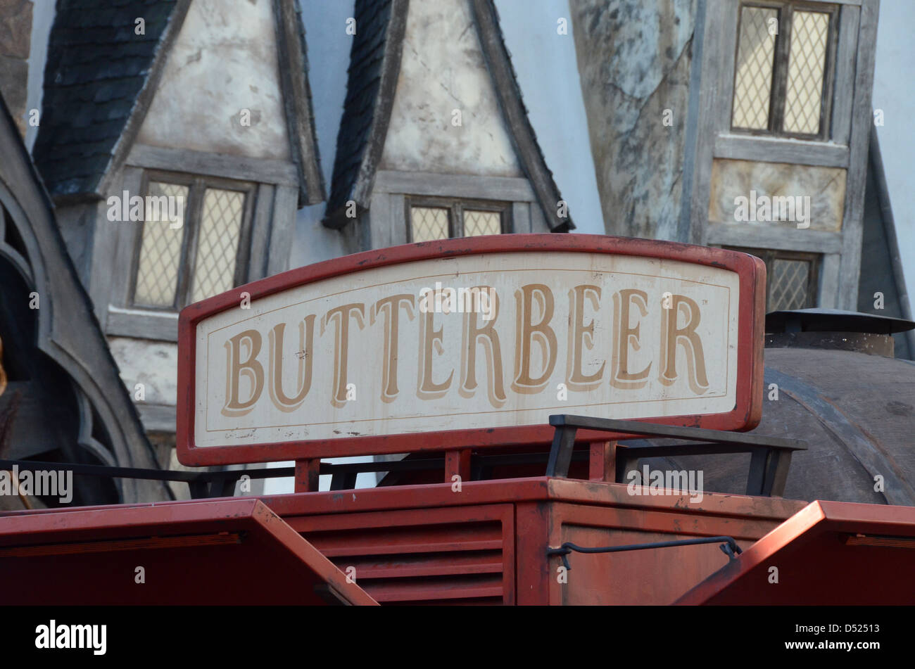 Butterbeer Stall Inside the Wizarding World Of Harry Potter at ...