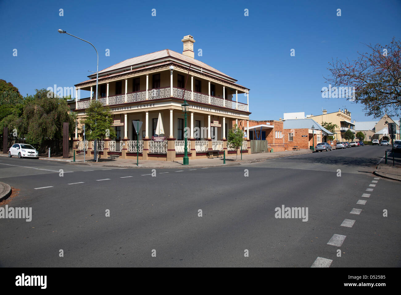 The historic Heritage Centre building Maryborough Queensland Queensland Stock Photo