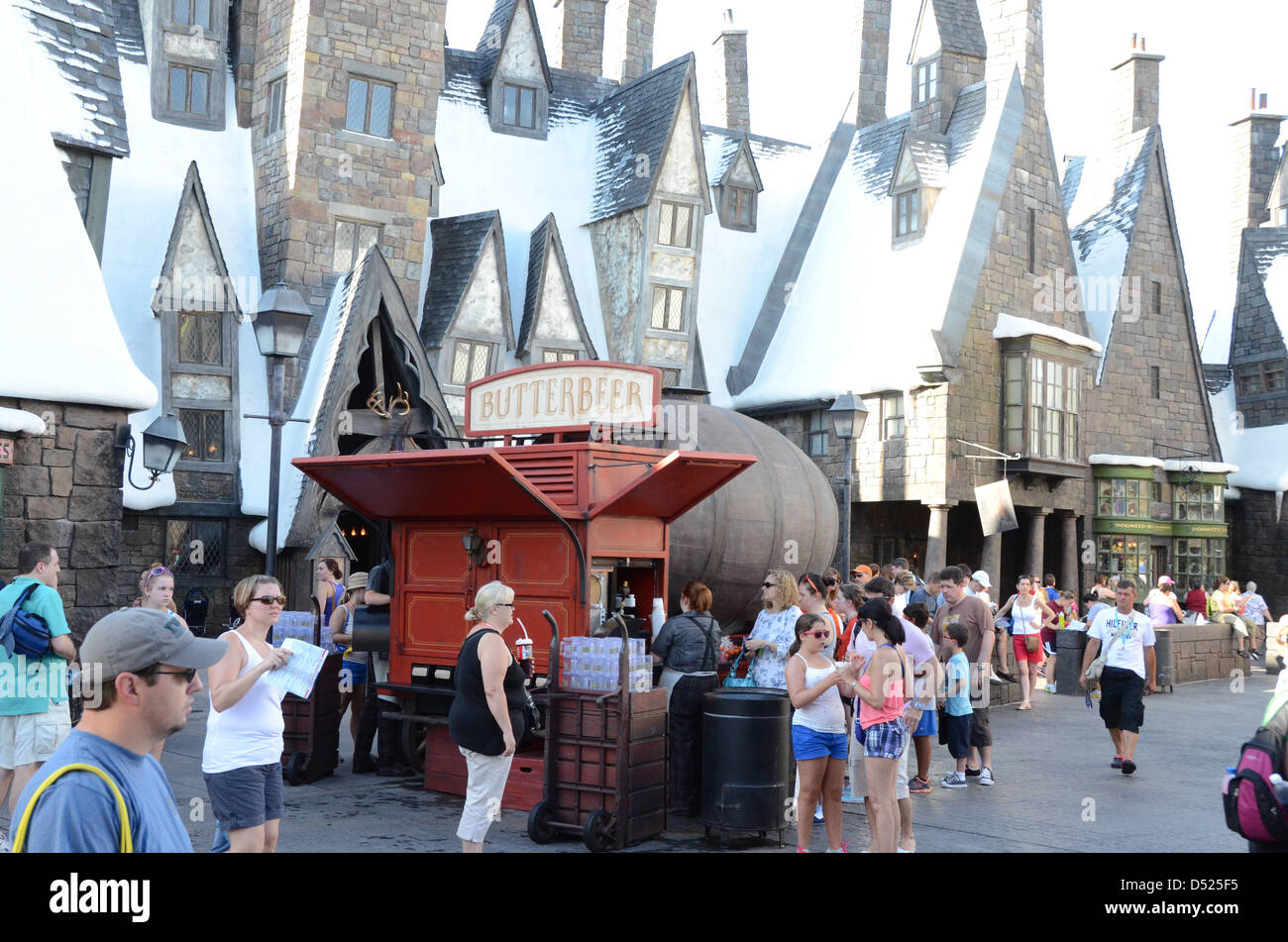 Butterbeer Stall Inside the Wizarding World Of Harry Potter at ...