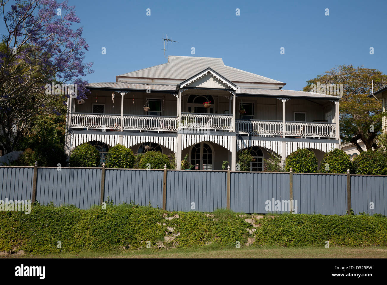 One of Maryborough is preserved classic Queensland style houses