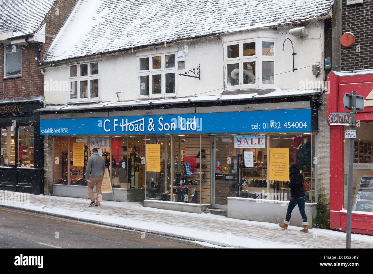 Sevenoaks high street hires stock photography and images Alamy