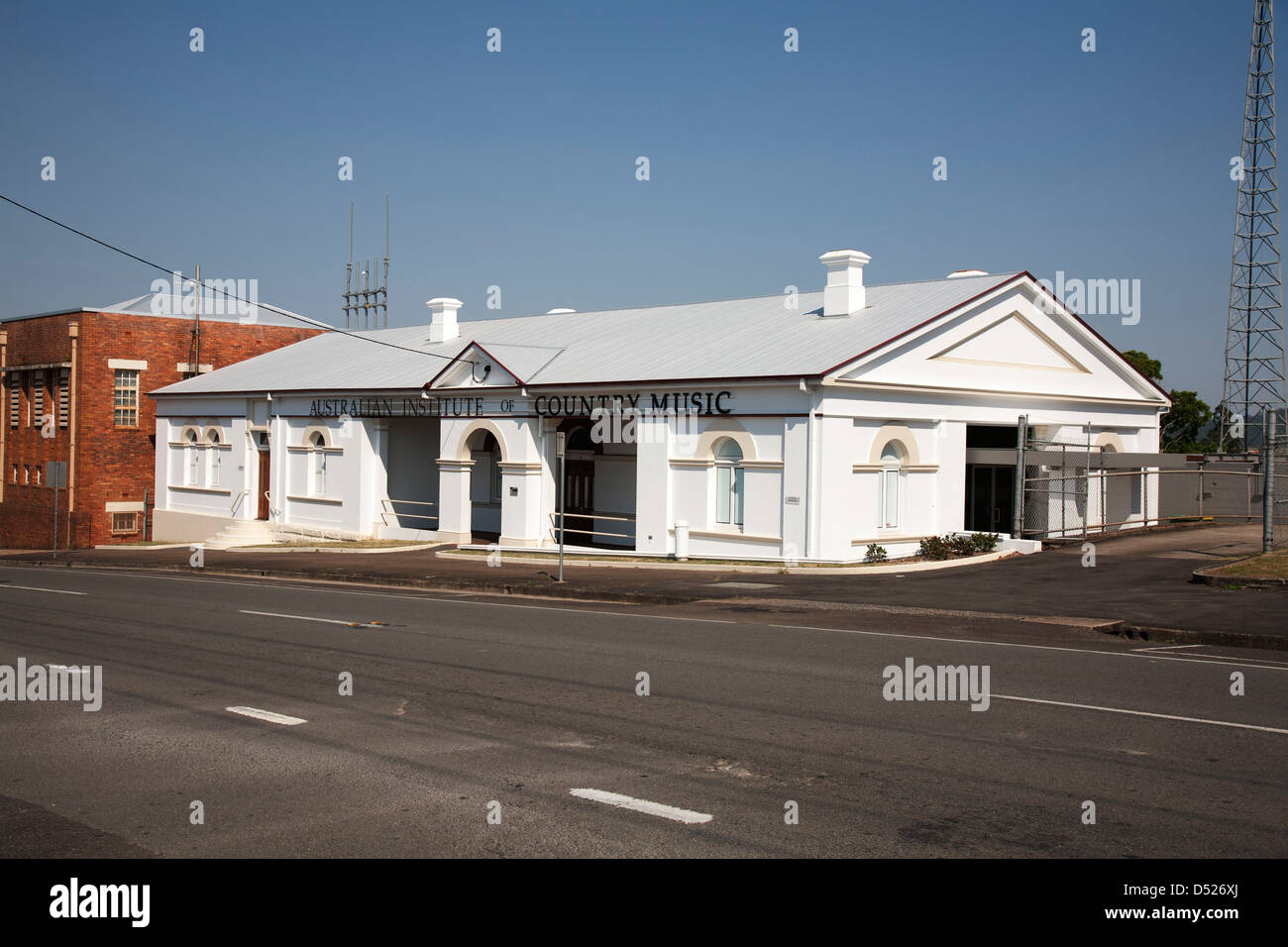 Australian Institute of Country Music building on Channon Street Gympie Queensland Australia Stock Photo
