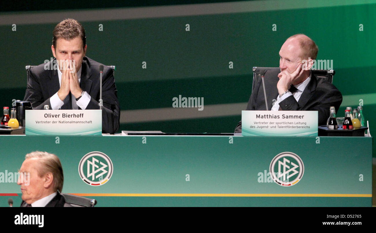 German Football Association (DFB) Sporting Director DFB-Matthias Sammer ...