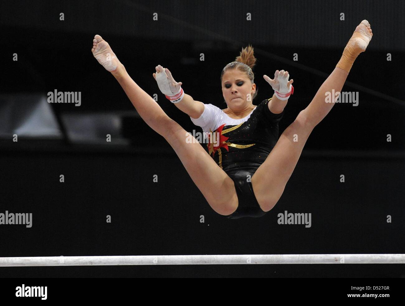 German gymnast Elisabeth Seitz is pictured during an ...