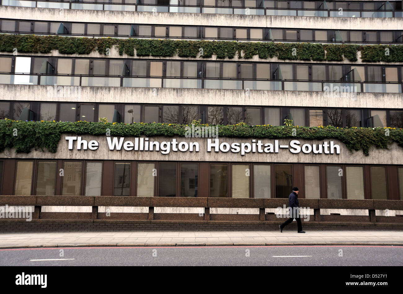 The Wellington Hospital South in St John's Wood London NW8 Stock Photo