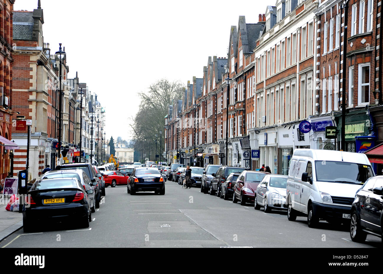 Exclusive and expensive shops flats and appartment buildings in St John