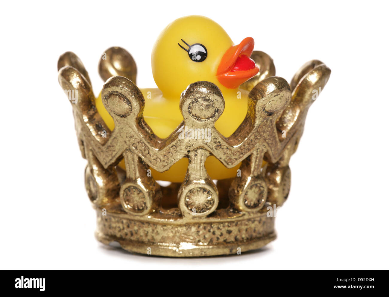 Rubber duck cheap with crown