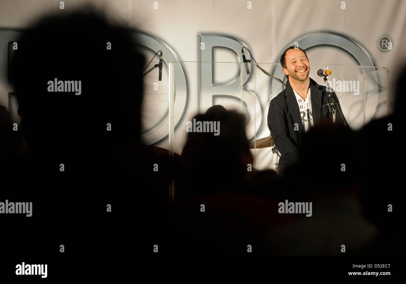 Swiss musician DJ Bobo presents his new album 'Fantasy' to a selected ...