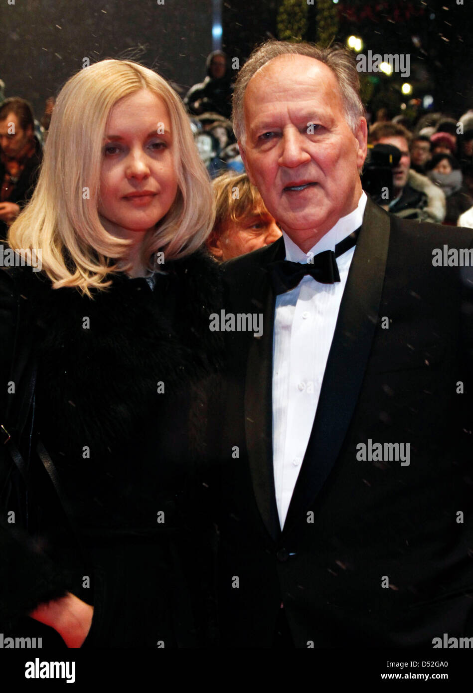 German director and jury president Werner Herzog (R) and his wife Lena ...